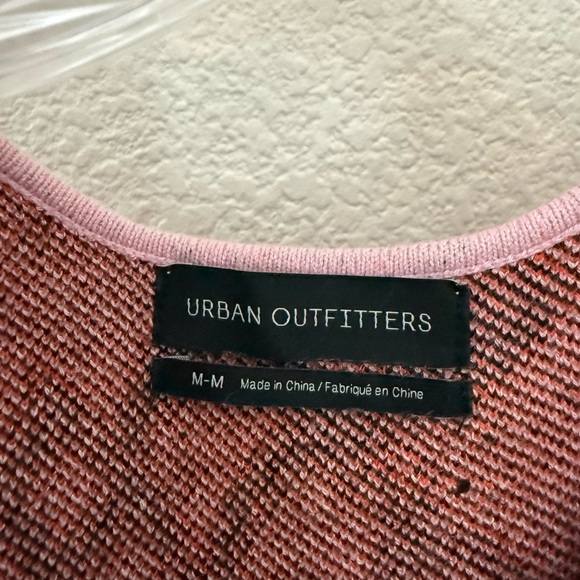 Urban Outfitters Pink and Black Flame Sweater Tank - Picture 6 of 6